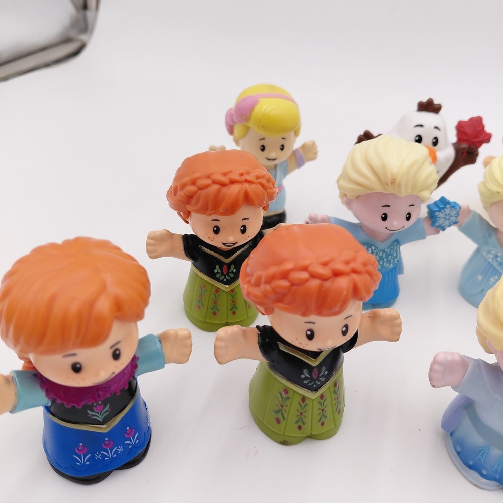Mixed lot 13 Fisher Price Little People Disney Frozen Toy Story Princess Figures - Picture 2 of 8